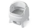 Beginner-Friendly Plastic Automatic Litter Box | App-Free Eco-Friendly Large Capacity Auto Cat Toilet Easy Clean Odor